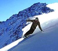 Snowboarding in Blue Mountain